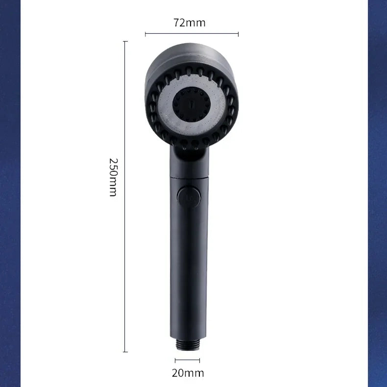 Cabezal De Ducha Filtro Masaje Lumar Spa