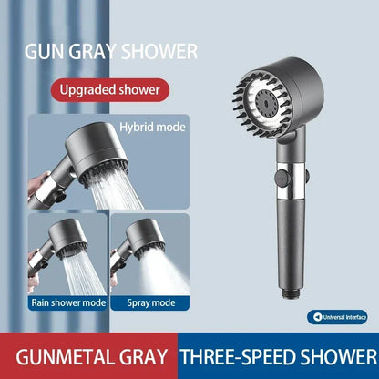 Cabezal De Ducha Filtro Masaje Lumar Spa